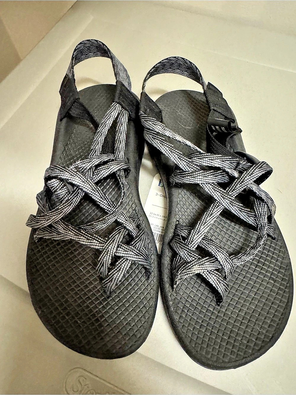 Chacos Black Sport Sandals Size 8